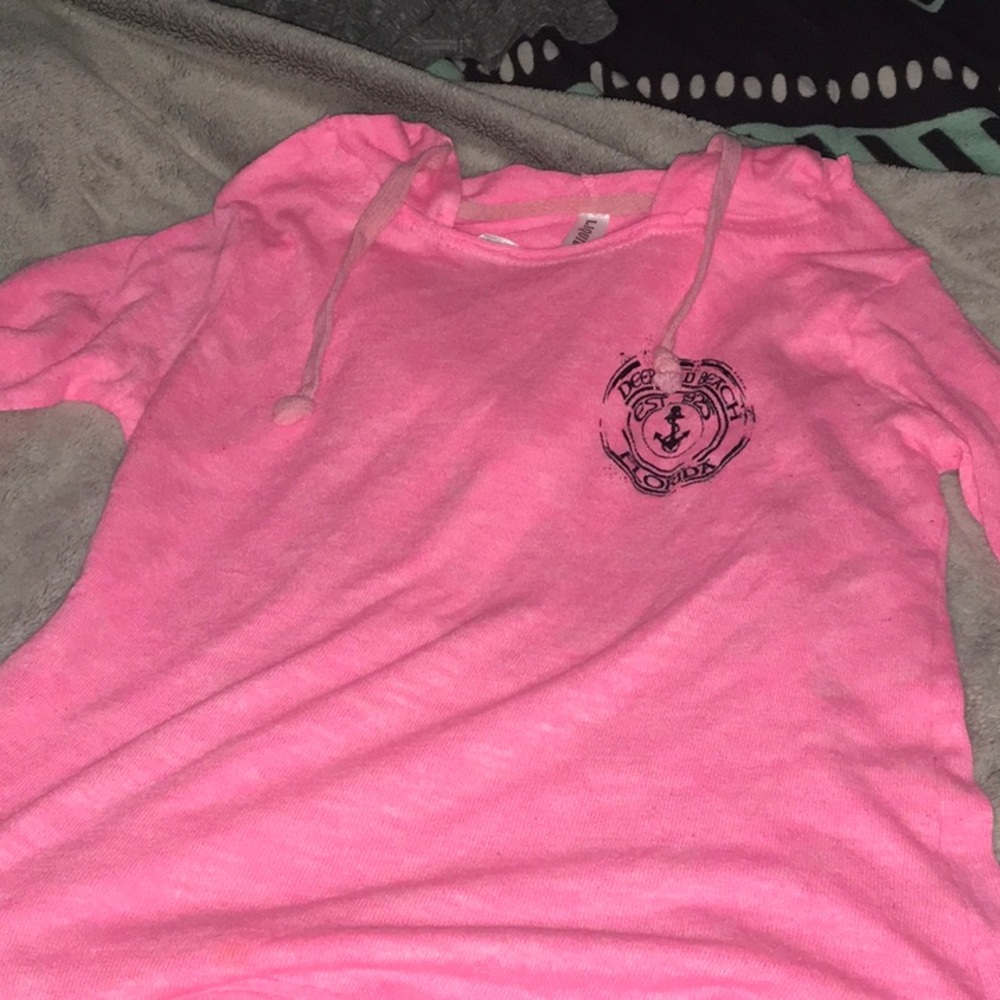 Pink pullover